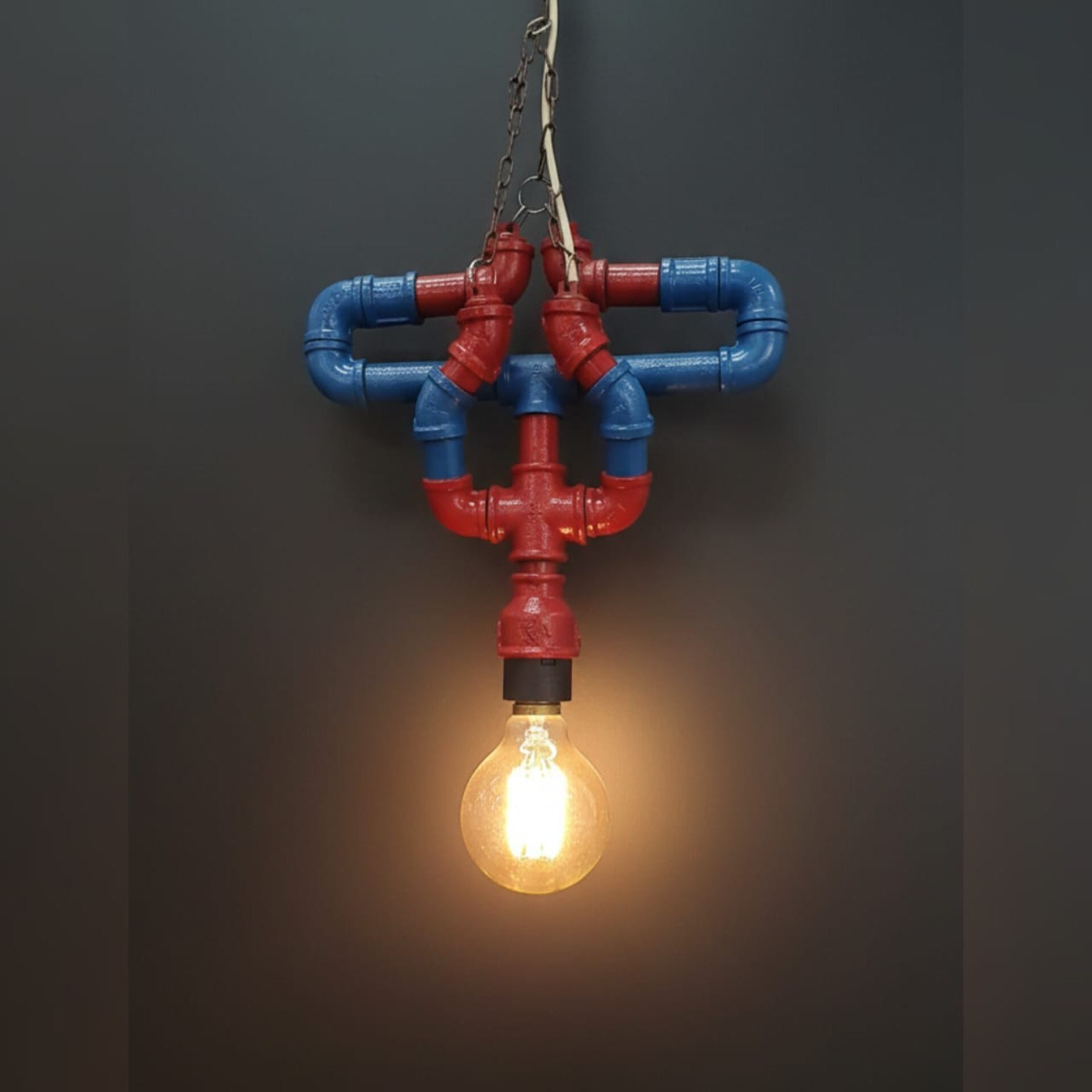 Hanging Pipe Pendant Lamp